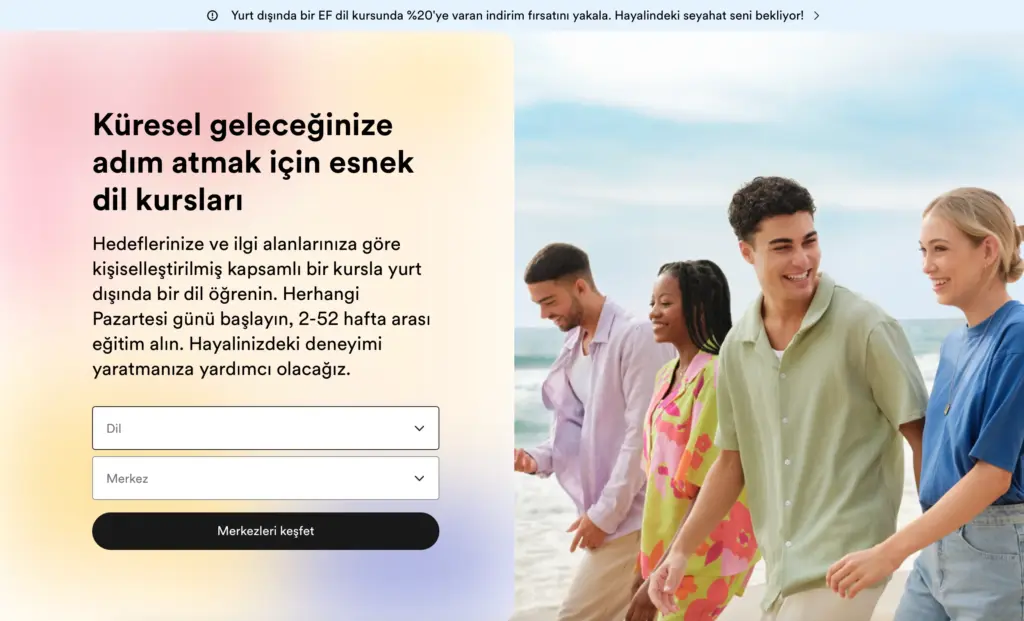 ef English yurtdışı eğitimi